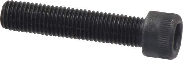 Made in USA - 5/16-24 UNF Hex Socket Drive, Socket Cap Screw - Alloy Steel, Black Oxide Finish, Fully Threaded, 1-1/2" Length Under Head - Industrial Tool & Supply