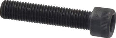Made in USA - 5/16-24 UNF Hex Socket Drive, Socket Cap Screw - Alloy Steel, Black Oxide Finish, Fully Threaded, 1-1/2" Length Under Head - Industrial Tool & Supply