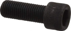 Made in USA - 3/8-24 UNF Hex Socket Drive, Socket Cap Screw - Alloy Steel, Black Oxide Finish, Fully Threaded, 1" Length Under Head - Industrial Tool & Supply