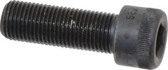 Made in USA - 1/2-20 UNF Hex Socket Drive, Socket Cap Screw - Alloy Steel, Black Oxide Finish, Fully Threaded, 1-1/2" Length Under Head - Industrial Tool & Supply