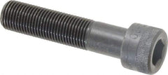 Made in USA - 1/2-20 UNF Hex Socket Drive, Socket Cap Screw - Alloy Steel, Black Oxide Finish, Partially Threaded, 2-1/4" Length Under Head - Industrial Tool & Supply