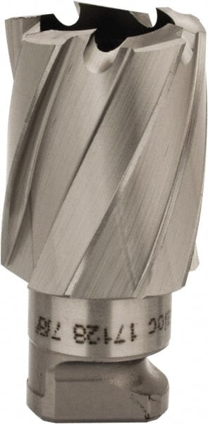 Hougen - 7/8" Diam x 3/4" Deep Cobalt Annular Cutter - Industrial Tool & Supply