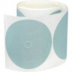 3M - 5" Diam, 10 Grit Trizact Aluminum Oxide Adhesive PSA Disc - Ultra Fine Grade, Blue, Polyester Backing, Flexible, Use with Random Orbital Sanders - Industrial Tool & Supply