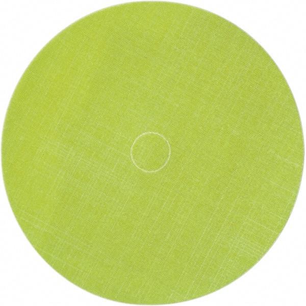 3M - 6" Diam, 35 Grit Trizact Aluminum Oxide Adhesive PSA Disc - Extra Fine Grade, Green, Polyester Backing, Flexible, Use with Random Orbital Sanders - Industrial Tool & Supply