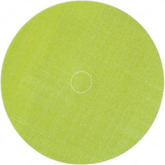 3M - 6" Diam, 35 Grit Trizact Aluminum Oxide Adhesive PSA Disc - Extra Fine Grade, Green, Polyester Backing, Flexible, Use with Random Orbital Sanders - Industrial Tool & Supply