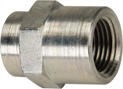Enerpac - 3/8 x 1/4 NPTF 18-8 Stainless Steel Hydraulic Hose Female Coupler - 10,000 psi - Industrial Tool & Supply