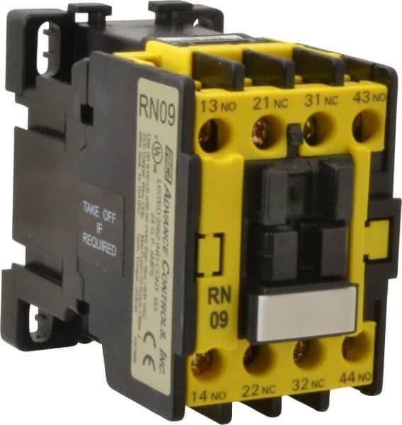 ACI - 4 Pole, 2NC/2NO, 120 VAC Control Relay - 24 Amps, 600 VAC - Industrial Tool & Supply