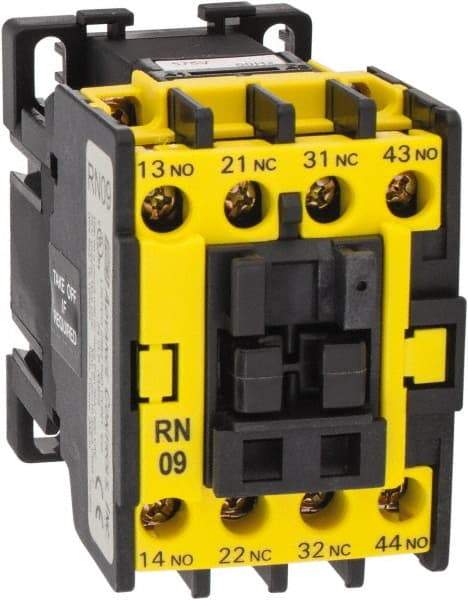 ACI - 4 Pole, 2NC/2NO, 575 VAC Control Relay - 24 Amps, 600 VAC - Industrial Tool & Supply