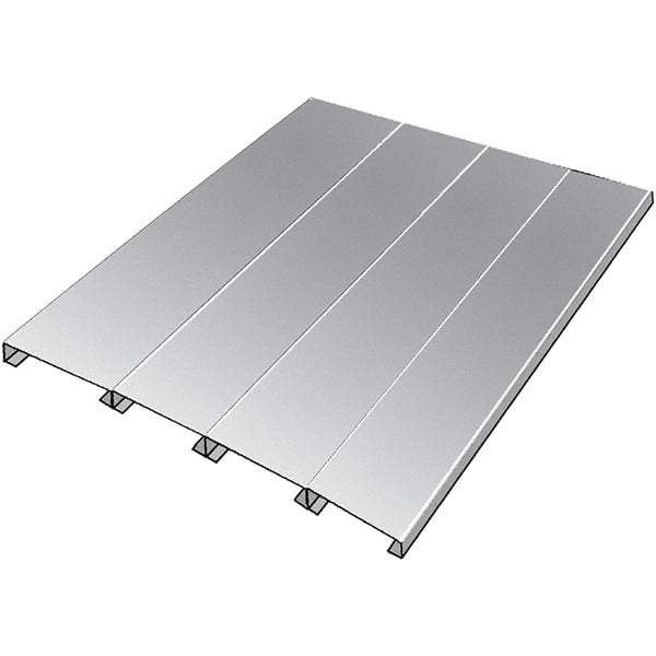 Hallowell - 60" Wide, Open Shelving Accessory/Component - Steel, 36" Deep, Use with Rivetwell Boltless Shelving - Industrial Tool & Supply