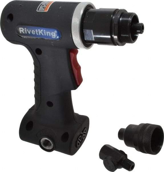 RivetKing - 3/8-16 Spin/Spin Rivet Nut Tool - 280 Max RPM - Industrial Tool & Supply