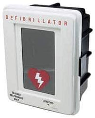 Allegro - Plastic Defibrillator Case - 14 Inch Wide x 18 Inch High x 9-1/2 Inch Deep, Wall Mount - Industrial Tool & Supply