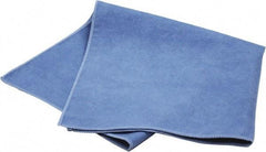 PRO-SOURCE - Reusable Microfiber Wipes - Packet, 16" x 16" Sheet Size, Blue - Industrial Tool & Supply