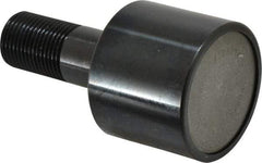 Accurate Bushing - 2" Roller Diam x 1-11/16" Width, 7/8" Stud Diam x 2" Length, Plain Load Roller - Steel, 1-1/8" Thread Length, 7/8-14 Thread, 3,490 Lb Dynamic Cap, 2,000 Lb Static Cap - Industrial Tool & Supply