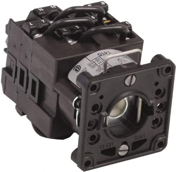 Square D - 1 & 3 Phase, 300VAC, 2 & 3 Pole, Enclosed Cam & Disconnect Switch - 2 & 3 Wires - Industrial Tool & Supply