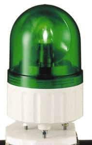 Schneider Electric - 12 VAC/VDC, 250 mAmp, Rotating Beacon LED Light - Surface Mounted, 5.81 Inch High, 84mm Diameter, 138 Flashes per min - Industrial Tool & Supply