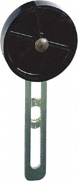 Telemecanique Sensors - 3-1/2 Inch Long, Limit Switch Roller Lever - Thermoplastic Roller, For Use with ZCE01, ZCE05 - Industrial Tool & Supply