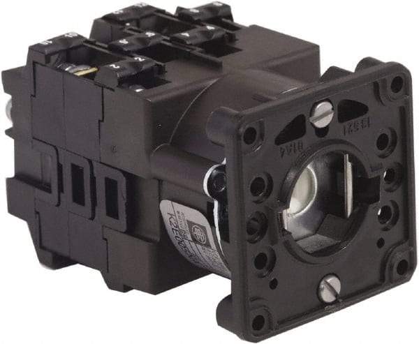 Square D - 1 & 3 Phase, 300VAC, 2 & 3 Pole, Enclosed Cam & Disconnect Switch - 2 & 3 Wires - Industrial Tool & Supply