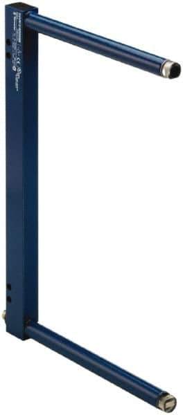 Telemecanique Sensors - 3-pin M8 Connector, 180mm Nominal Distance, Shock and Vibration Resistant, Through Beam Photoelectric Sensor - 12 to 24 VDC, 4000 Hz, Aluminum, Glass, Polyamide, 2 Inch Long x 7 Inch Wide x 7 Inch High - Industrial Tool & Supply