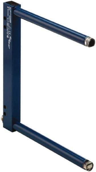 Telemecanique Sensors - 3-pin M8 Connector, 120mm Nominal Distance, Shock and Vibration Resistant, Through Beam Photoelectric Sensor - 12 to 24 VDC, 4000 Hz, Aluminum, Glass, Polyamide, 2 Inch Long x 7 Inch Wide x 7 Inch High - Industrial Tool & Supply