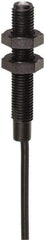 Telemecanique Sensors - NPN, 1.5mm Detection, Cylinder, Inductive Proximity Sensor - 3 Wires, IP67, 12 to 24 VDC, M8x1 Thread, 62mm Long - Industrial Tool & Supply