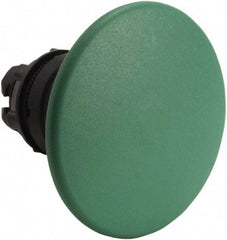 Schneider Electric - 22mm Mount Hole, Extended Mushroom Head, Pushbutton Switch Only - Round, Green Pushbutton, Nonilluminated, Momentary (MO) - Industrial Tool & Supply