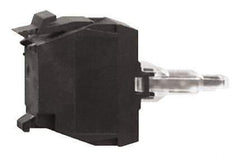 Schneider Electric - 230-240 V Red Lens LED Indicating Light - Screw Clamp Connector, Vibration Resistant - Industrial Tool & Supply