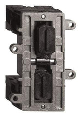 Schneider Electric - 2NO, 3 Amp, Electrical Switch Contact Block - 240 VAC, Screw Terminal, For Use with XACA - Industrial Tool & Supply
