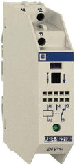 Schneider Electric - 8 Milliamp, NO/NC Configuration, Interface Relay Module - DIN Rail Mount, 23 to 104°F, 115 to 127 VAC - Industrial Tool & Supply