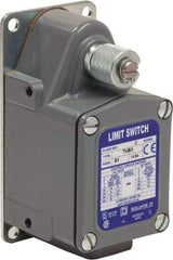Square D - SPDT, 600 VAC, Screw Terminal, Plunger Actuator, General Purpose Limit Switch - Surface Mount - Industrial Tool & Supply