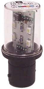 Schneider Electric - Red, Visible Signal Replacement LED Bulb - For Use with Beacon, Indicator Bank - Industrial Tool & Supply
