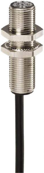 Telemecanique Sensors - PNP, NC, 2mm Detection, Cylinder, Inductive Proximity Sensor - 3 Wires, IP65, IP67, 12 VDC, 12 VDC, 24 VDC, M12x1 Thread, 44mm Long x 12mm Wide - Industrial Tool & Supply