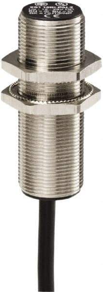 Telemecanique Sensors - PNP, NC, 5mm Detection, Cylinder, Inductive Proximity Sensor - 3 Wires, IP65, IP67, 12 VDC, 12 VDC, 24 VDC, M18x1 Thread, 53mm Long x 18mm Wide - Industrial Tool & Supply