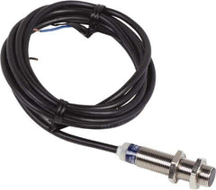 Telemecanique Sensors - NPN, PNP, 2mm Detection, Cylinder, Inductive Proximity Sensor - 2 Wires, IP68, IP69, 24 to 240 VAC/VDC, M12x1 Thread, 53mm Long - Industrial Tool & Supply