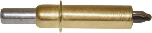 Zephyr Tool Group - #10 3/16" Pin Diam, Brass Cleco Fastener - Standard Length, 1/4 to 1/2" Grip - Industrial Tool & Supply