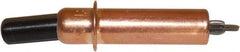Zephyr Tool Group - #30 1/8" Pin Diam, Copper Cleco Fastener - Standard Length, 0 to 1/2" Grip - Industrial Tool & Supply
