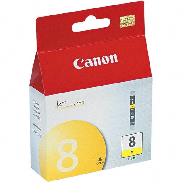 Canon - Yellow Ink Cartridge - Use with Canon PIXMA iP1700, JX200, JX210P, MP150, MP160, MP170, MP180, MP450, MP460, MX300, MX310 - Industrial Tool & Supply