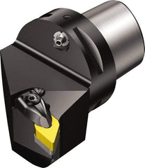 Sandvik Coromant - Right Hand Cut, Size C6, DNMG 442 Insert Compatiblity, Modular Turning & Profiling Cutting Unit Head - 45mm Ctr to Cutting Edge, 65mm Head Length, Through Coolant, Series T-Max P - Industrial Tool & Supply