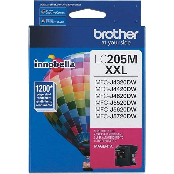 Brother - Magenta Ink Cartridge - Use with Brother MFC-J4320DW, J4420DW, J4620DW, J5520DW, J5620DW, J5720DW - Industrial Tool & Supply