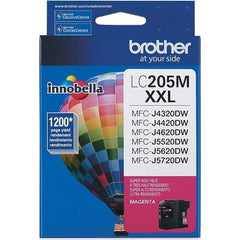 Brother - Magenta Ink Cartridge - Use with Brother MFC-J4320DW, J4420DW, J4620DW, J5520DW, J5620DW, J5720DW - Industrial Tool & Supply