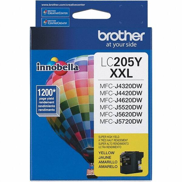 Brother - Yellow Ink Cartridge - Use with Brother MFC-J4320DW, J4420DW, J4620DW, J5520DW, J5620DW, J5720DW - Industrial Tool & Supply