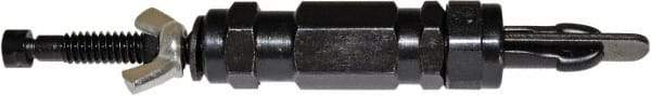 Zephyr Tool Group - #20 5/32" Pin Diam, Black Cleco Wing Nut Fastener - Standard Length, 0 to 1" Grip - Industrial Tool & Supply