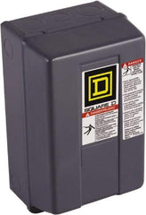 Square D - 1 NEMA Rated, 4 Pole, Electrically Held Lighting Contactor - 30 A (Tungsten), 208 VAC at 60 Hz - Industrial Tool & Supply