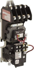 Square D - No Enclosure, 4 Pole, Mechanically Held Lighting Contactor - 20 A (Tungsten), 30 A (Fluorescent), 110 VAC at 50 Hz, 120 VAC at 60 Hz, 4NC Contact Configuration - Industrial Tool & Supply