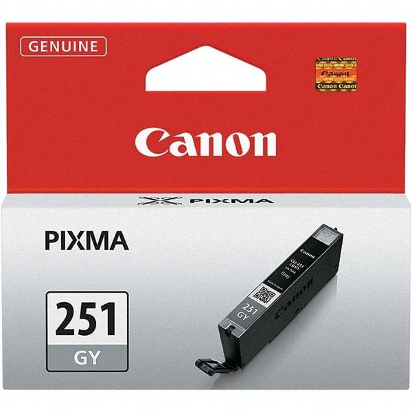 Canon - Gray Ink Cartridge - Use with Canon PIXMA iP8720, MG6320, MG7120, MG7520 - Industrial Tool & Supply