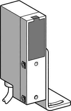 Telemecanique Sensors - Cable Connector, 15m Nominal Distance, Shock and Vibration Resistant, Retroreflective Photoelectric Sensor - 24 to 240 VAC/VDC, 20 Hz, ABS, Polycarbonate, 35mm Long x 18mm Wide x 70mm High - Industrial Tool & Supply