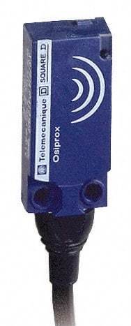 Telemecanique Sensors - NPN, PNP, NC, Flat, Inductive Proximity Sensor - 2 Wires, IP68, 12 to 24 VDC, 15mm Wide - Industrial Tool & Supply