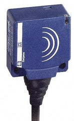 Telemecanique Sensors - NPN, NC, Flat, Inductive Proximity Sensor - 3 Wires, IP68, 12 to 24 VDC, 26mm Wide - Industrial Tool & Supply