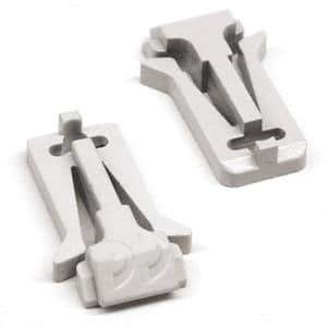 Schneider Electric - Circuit Breaker DIN Rail Mounting Clip - Use with Multi 9 Circuit Breaker - Industrial Tool & Supply