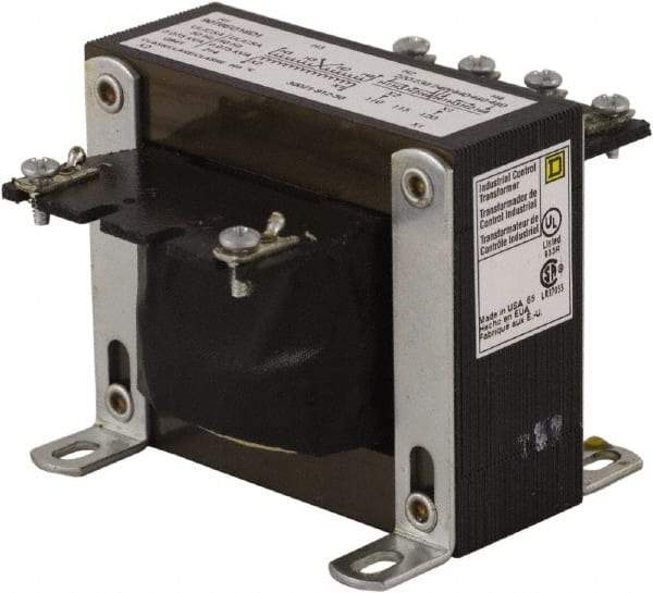 Square D - 1 Phase, 75 VA, Control Transformer - Industrial Tool & Supply