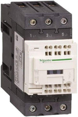 Schneider Electric - 3 Pole, 110 Coil VAC at 50/60 Hz, 65 Amp at 440 VAC, Nonreversible IEC Contactor - CCC, CSA, CSA C22.2 No. 14, EN/IEC 60947-4-1, EN/IEC 60947-5-1, GOST, RoHS Compliant, UL 508, UL Listed - Industrial Tool & Supply